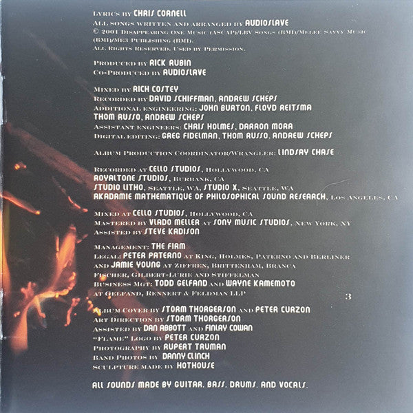 Audioslave : Audioslave (CD, Album)