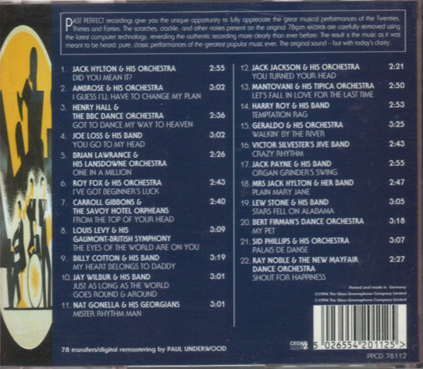 Various : The Great British Dance Bands (CD, Comp, Mono, RM)