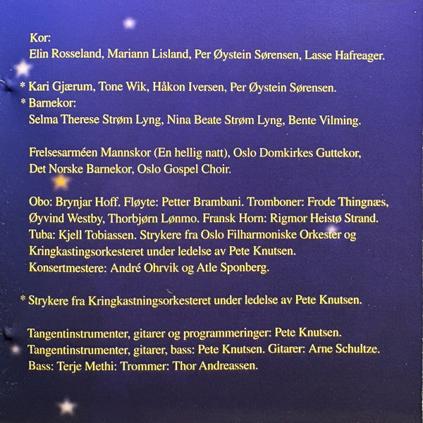 Hanne Krogh : Julestjerner (CD, Album)