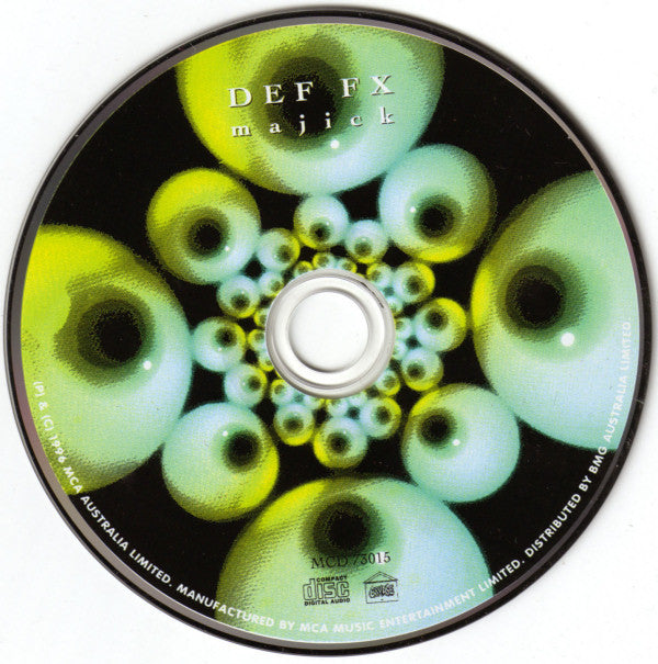 Def FX : Majick (CD, Album)