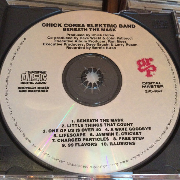 The Chick Corea Elektric Band : Beneath The Mask (CD, Album)