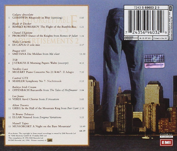 Various : Unforgettable Classics - Advertisements 2 (CD, Comp)