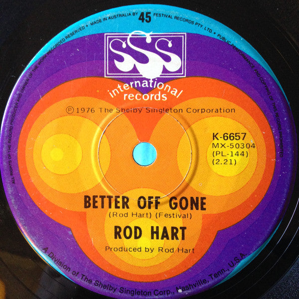 Rod Hart (2) : C. B. Savage (7", Single)