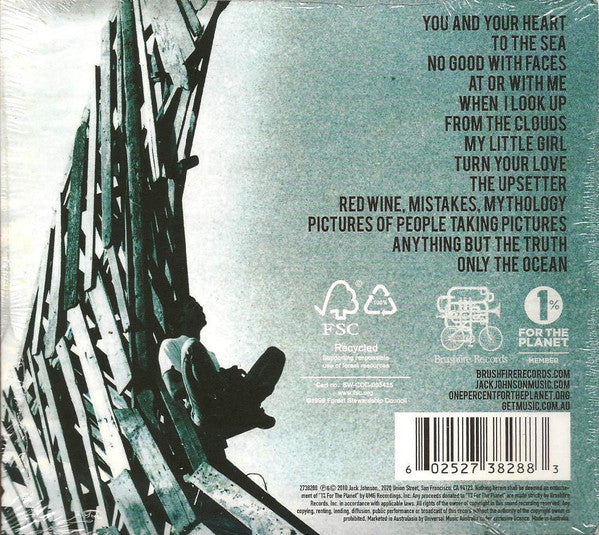 Jack Johnson : To The Sea (CD, Album)