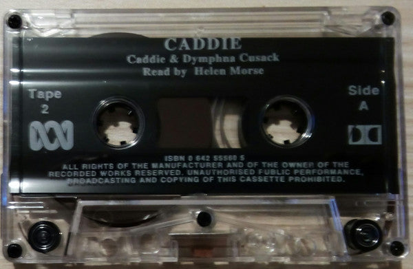 Caddie & Dymphna Cusack Read By Helen Morse : Caddie (2xCass)