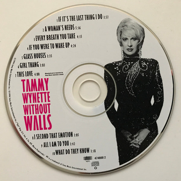 Tammy Wynette : Without Walls (CD, Album)