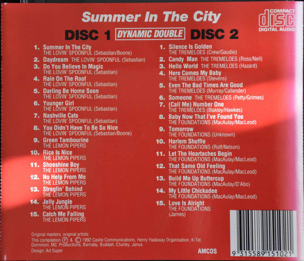 Various : Summer In The City (2xCD, Comp)