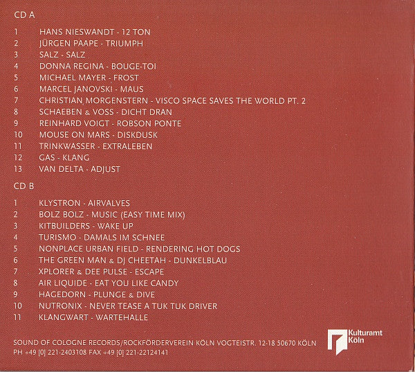 Various : The Sound Of Cologne Zwei (2xCD, Comp)