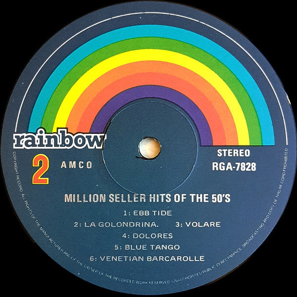 Carlini's World Of Strings : Million Seller Hits Of The 50's (LP, Album)