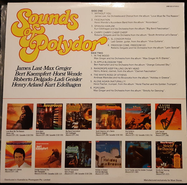 Various : Sounds Of Polydor (LP, Comp)