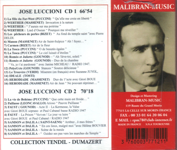 José Luccioni : José Luccioni (2xCD, Comp)
