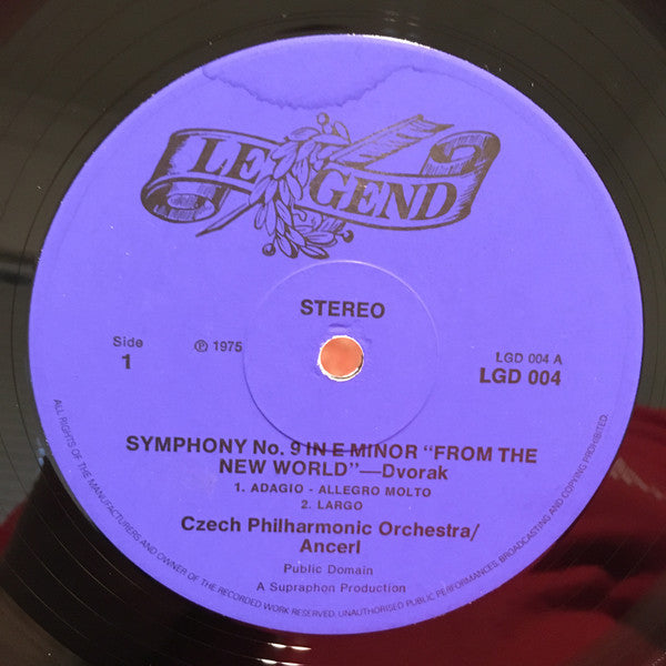 Antonín Dvořák : Symphony No. 9 In E Minor, Op. 95 “From The New World” (LP, Blu)