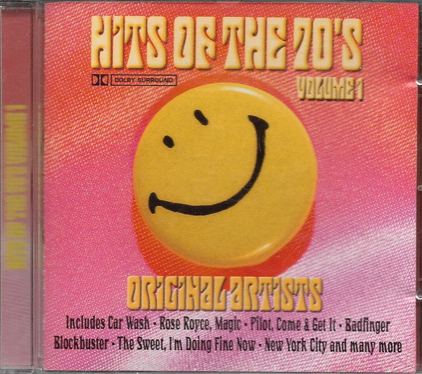 Various : Hits Of The 70's Volume 1 (CD, Comp)