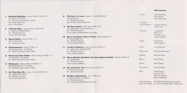 Studio Tanz Orchester Klaus Hallen* : Klaus Hallen 4 (CD, Album)
