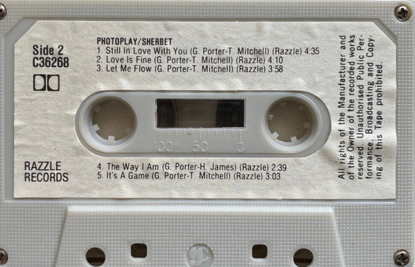 Sherbet : Photoplay (Cass, Album)