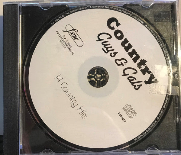 Various : Country Guys & Gals (CD, Comp)