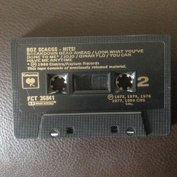 Boz Scaggs : Hits! (Cass, Comp)