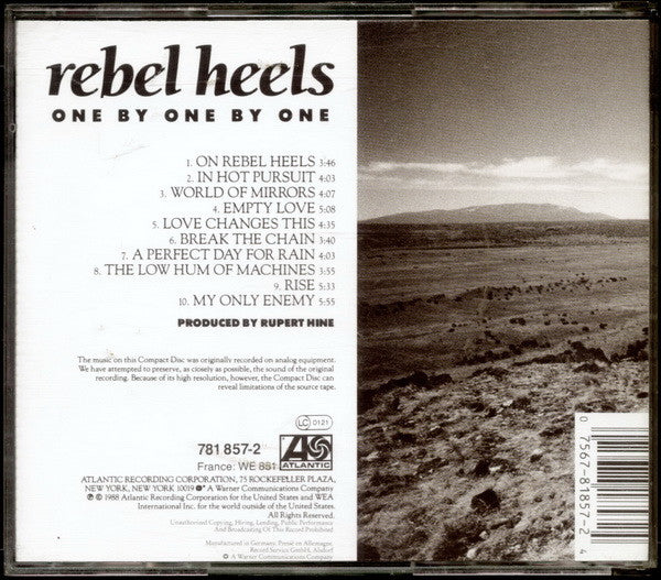 Rebel Heels : One By One By One (CD, Album)