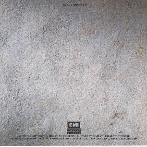 Whitesnake : Slip Of The Tongue (CD, Album, RE)