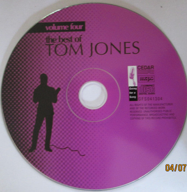 Tom Jones : The Best Of Tom Jones Volume Four (CD, Comp)