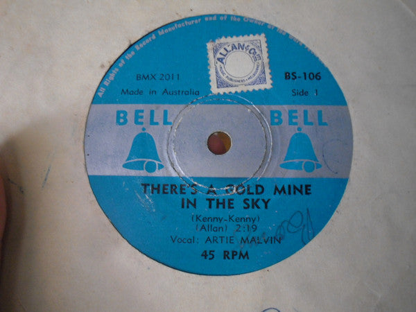 Artie Malvin ,/ Michael Stewart Quartet : There's A Gold Mine In The Sky / June NIght (7", Single)
