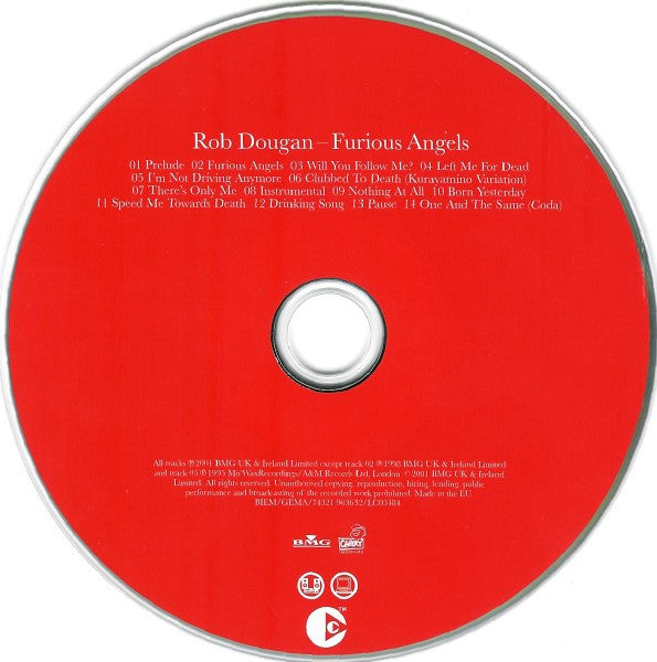 Rob Dougan : Furious Angels (CD, Album, Copy Prot.)