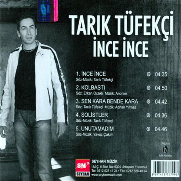 Tarık Tüfekçi : İnce İnce (CD, MiniAlbum)