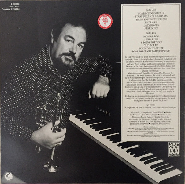 Bob Barnard With The Kenny Powell Orchestra : Music To Midnight (LP, Album, RE)
