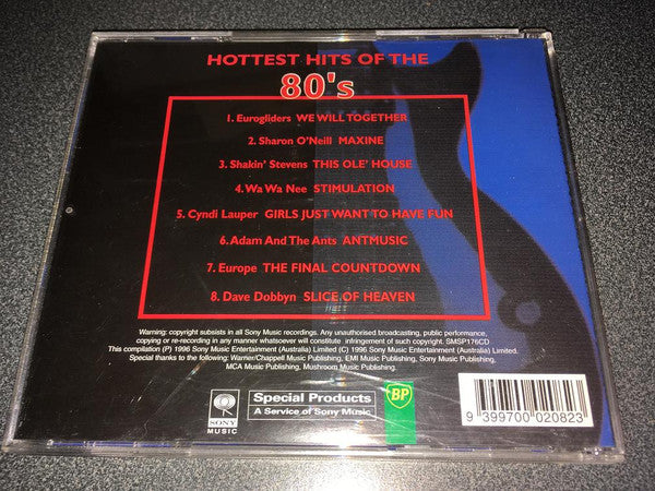 Various : Hottest Hits Of The 80's (CD, Comp, Promo)