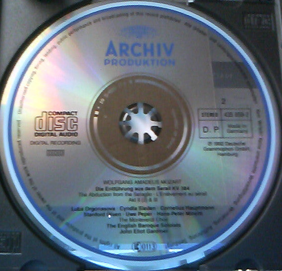 Mozart* - John Eliot Gardiner : Die Entführung Aus Dem Serail (2xCD, Album)