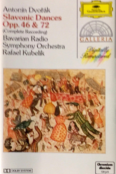 Antonín Dvořák, Symphonie-Orchester Des Bayerischen Rundfunks Bavarian Radio Symphony Orchestra Rafael Kubelik : Slavonic Dances, Opp. 46 & 72 (Complete Recording) (Cass, Comp, RE, RM, Dol)