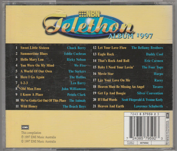 Various : NBN Telethon Album 1997 (CD, Comp)