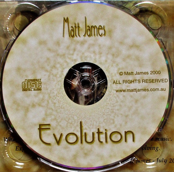 Matt James (8) : Evolution (CD, Album)