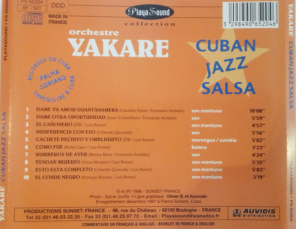 Yakare : Cuban Jazz Salsa (CD, Comp)