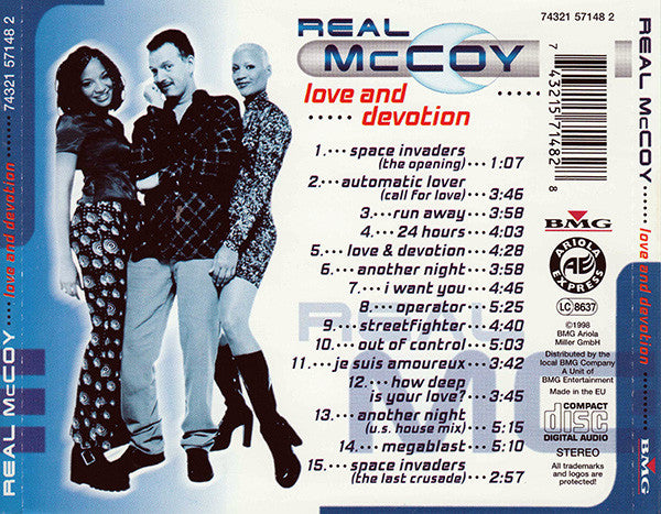 Real McCoy : Love And Devotion (CD, Album, RE)