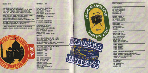 Kaiser Chiefs : Off With Their Heads (CD, Album, Ltd)