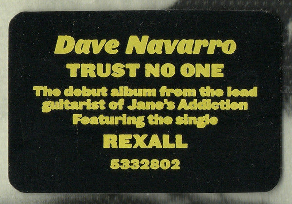 Dave Navarro : Trust No One (CD, Album)