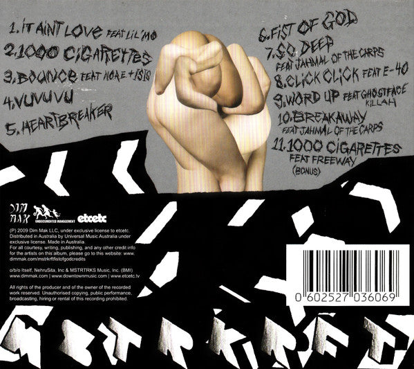MSTRKRFT : Fist Of God (CD, Album, Dig)