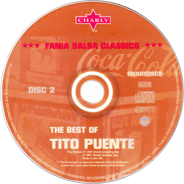 Tito Puente : The Best Of Tito Puente (2xCD, Comp)