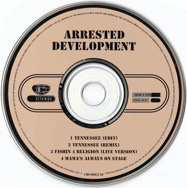 Arrested Development : Tennessee (CD, Single)