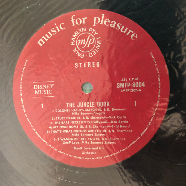 Mike Sammes Singers And Geoff Love : The Jungle Book (LP)