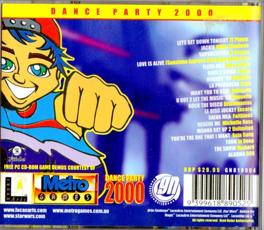 Various : Dance Party 2000 (CD, Comp + CD-ROM)