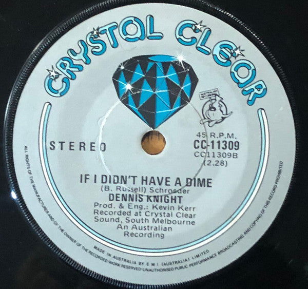 Dennis Knight : Ain't That A Shame (7")
