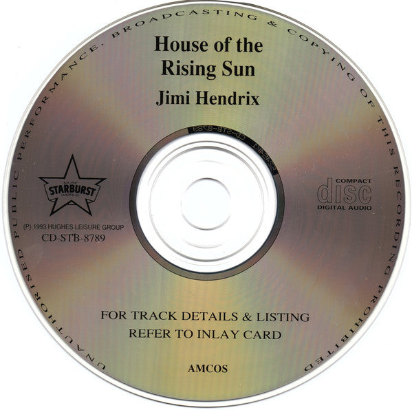 Jimi Hendrix : House Of The Rising Sun (CD, Comp)