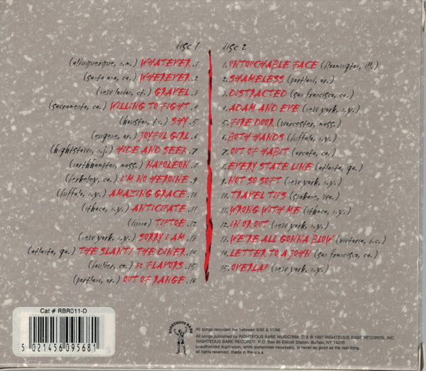 Ani DiFranco : Living In Clip (2xCD, Album)