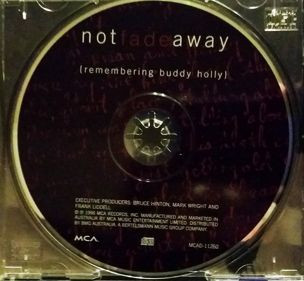Various : Not Fade Away {Remembering Buddy Holly} (CD, Album)