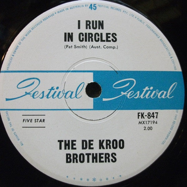 The DeKroo Brothers : Oh! Susie Darlin' (7", Single)