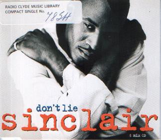 Sinclair : Don't Lie (CD, Single)