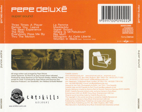Pepe Deluxé : Super Sound (CD, Album, RE)