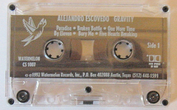 Alejandro Escovedo : Gravity (Cass, Album, DOL)